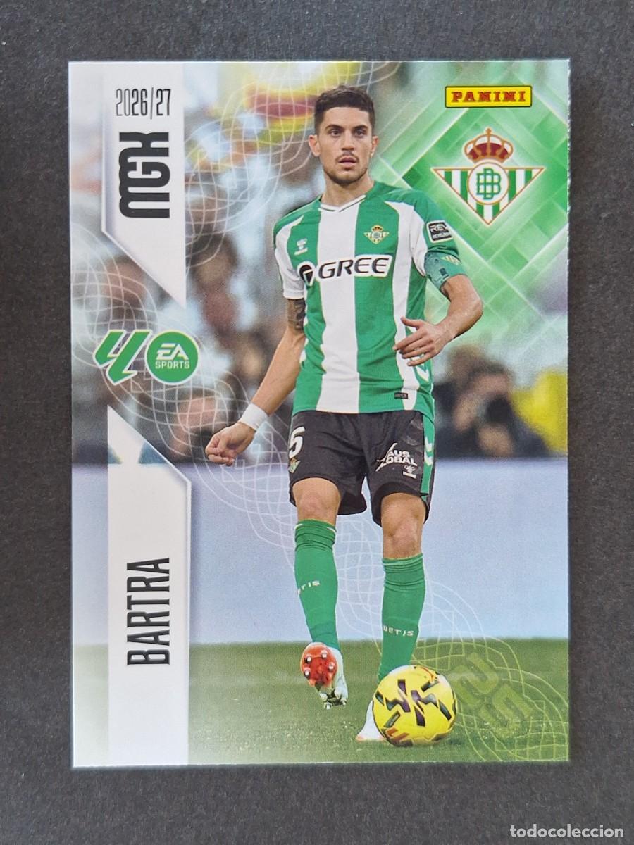 Cromos de f&uacute;tbol: L1 BARTRA REAL BETIS BALOMPIE 95 PANINI MEGACRACKS 2026 2027 26 27