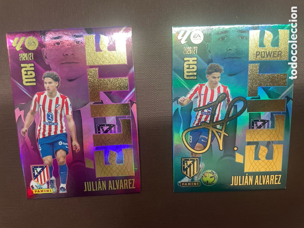 Cromos de f&uacute;tbol: Megacracks 2026/27 Elite-Elite Power Julian Alvarez