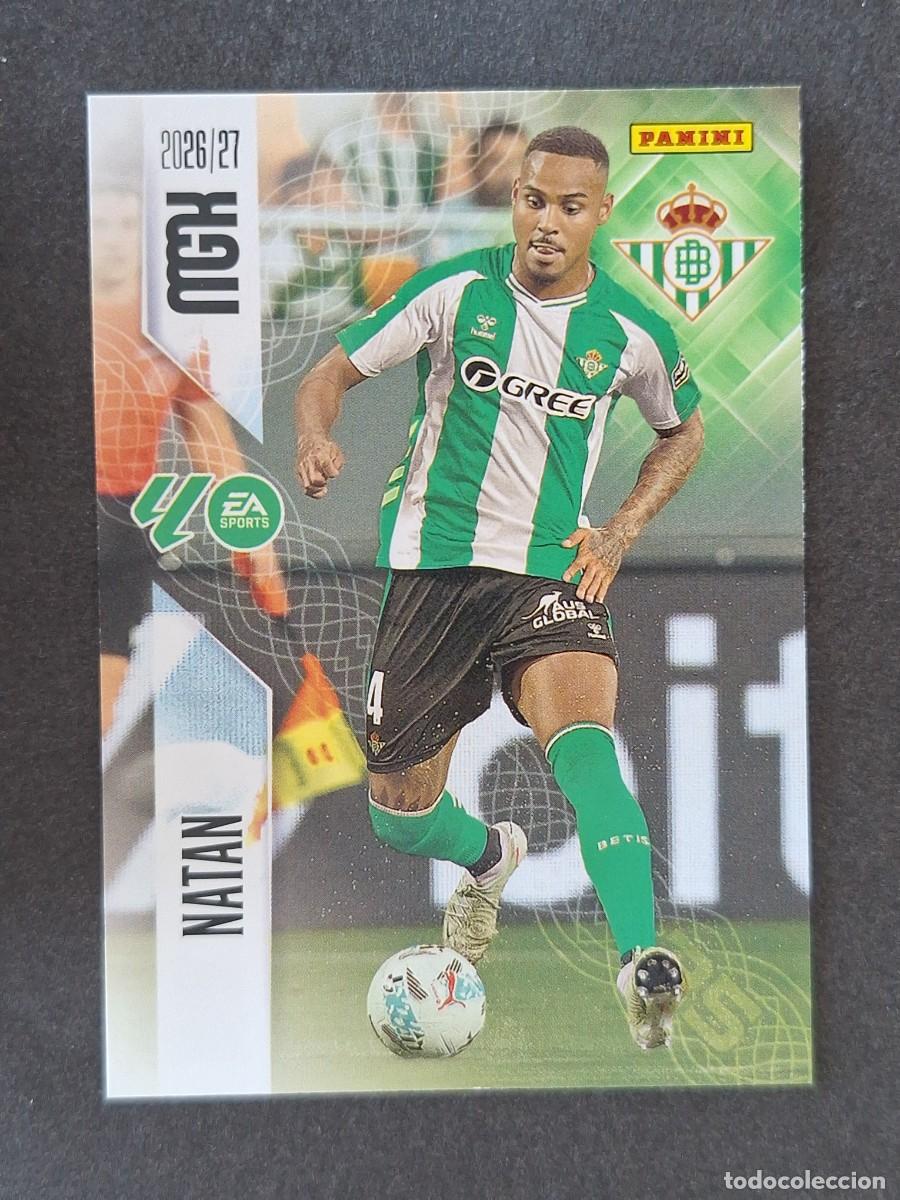 Cromos de f&uacute;tbol: L1 NATAN REAL BETIS BALOMPIE 96 PANINI MEGACRACKS 2026 2027 26 27
