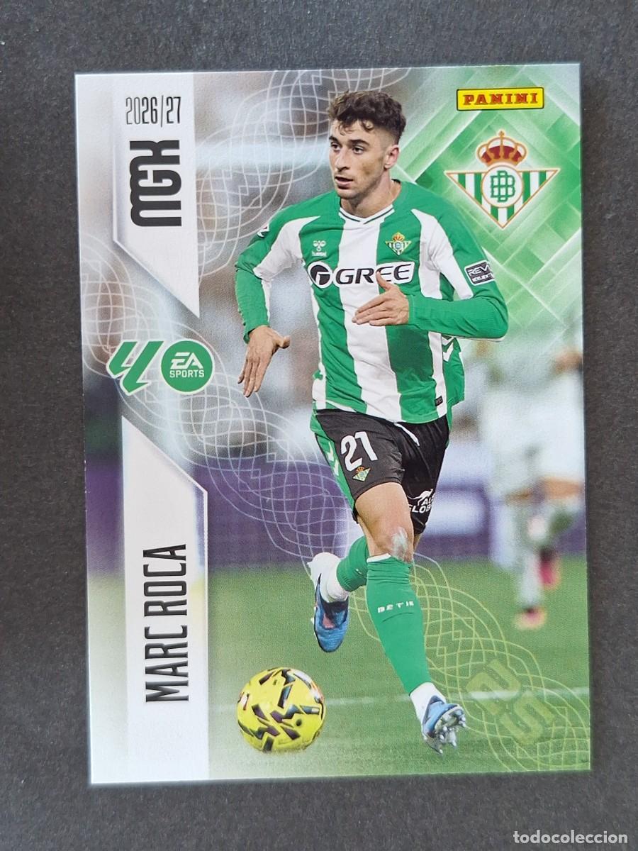 Cartes &agrave; collectionner de Football: L1 MARC ROCA REAL BETIS BALOMPIE 99 PANINI MEGACRACKS 2026 2027 26 27