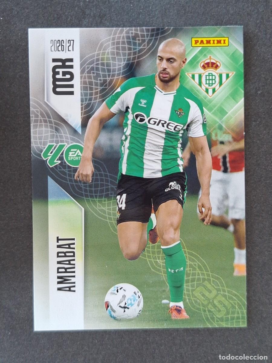 Cartes &agrave; collectionner de Football: L1 AMRABAT REAL BETIS BALOMPIE 100 PANINI MEGACRACKS 2026 2027 26 27