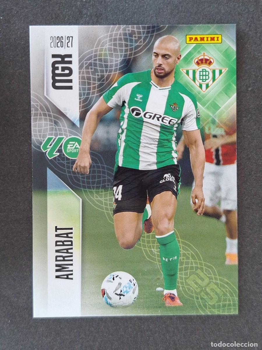 Cartes &agrave; collectionner de Football: L1 AMRABAT REAL BETIS BALOMPIE 100 PANINI MEGACRACKS 2026 2027 26 27