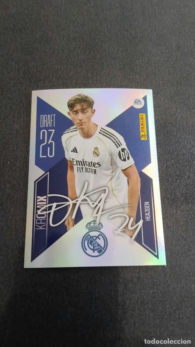 Cartes &agrave; collectionner de Football: Huijsen Kromix Draft 10 Real Madrid Ediciones Liga este 26 27 2026/2027