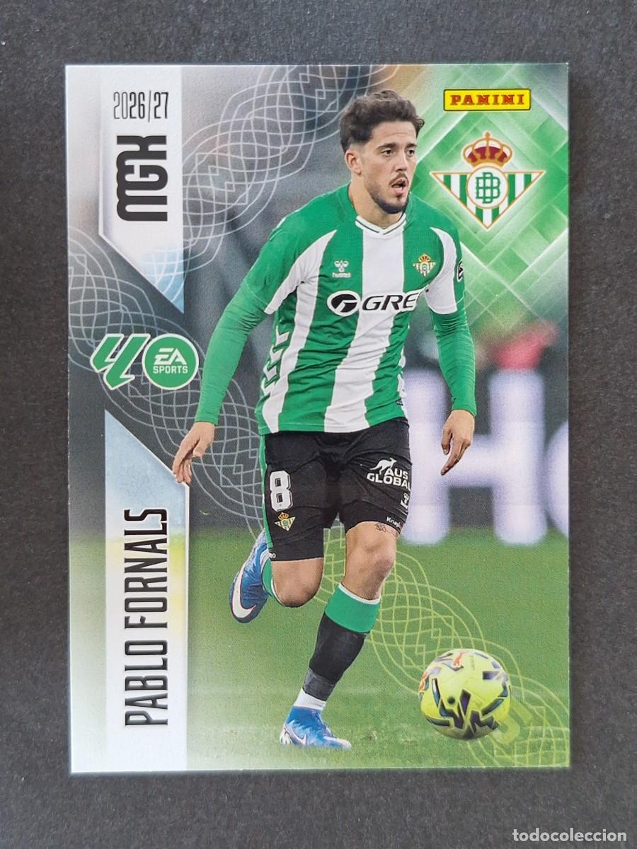 Cromos de f&uacute;tbol: L1 PABLO FORNALS REAL BETIS BALOMPIE 102 PANINI MEGACRACKS 2026 2027 26 27