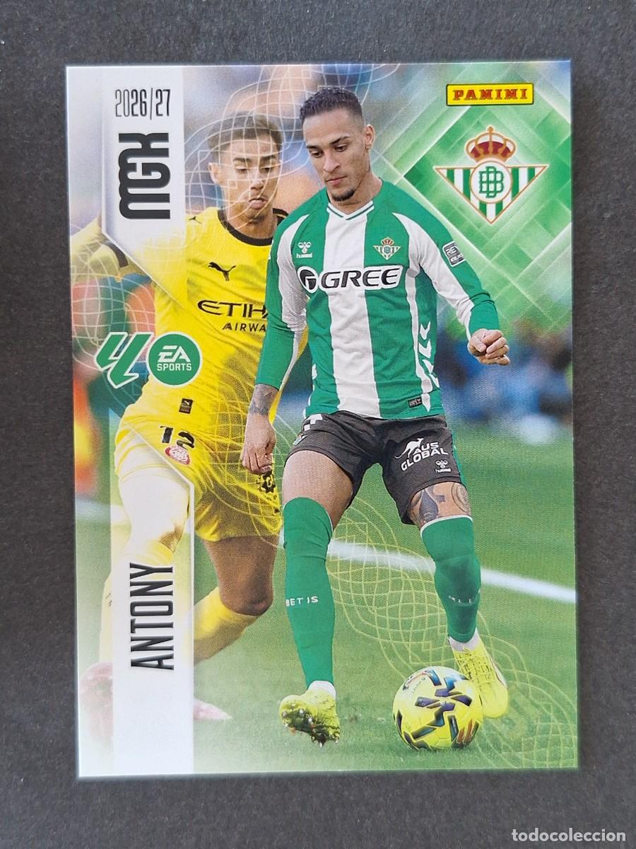 Cromos de f&uacute;tbol: L1 ANTONY REAL BETIS BALOMPIE 106 PANINI MEGACRACKS 2026 2027 26 27
