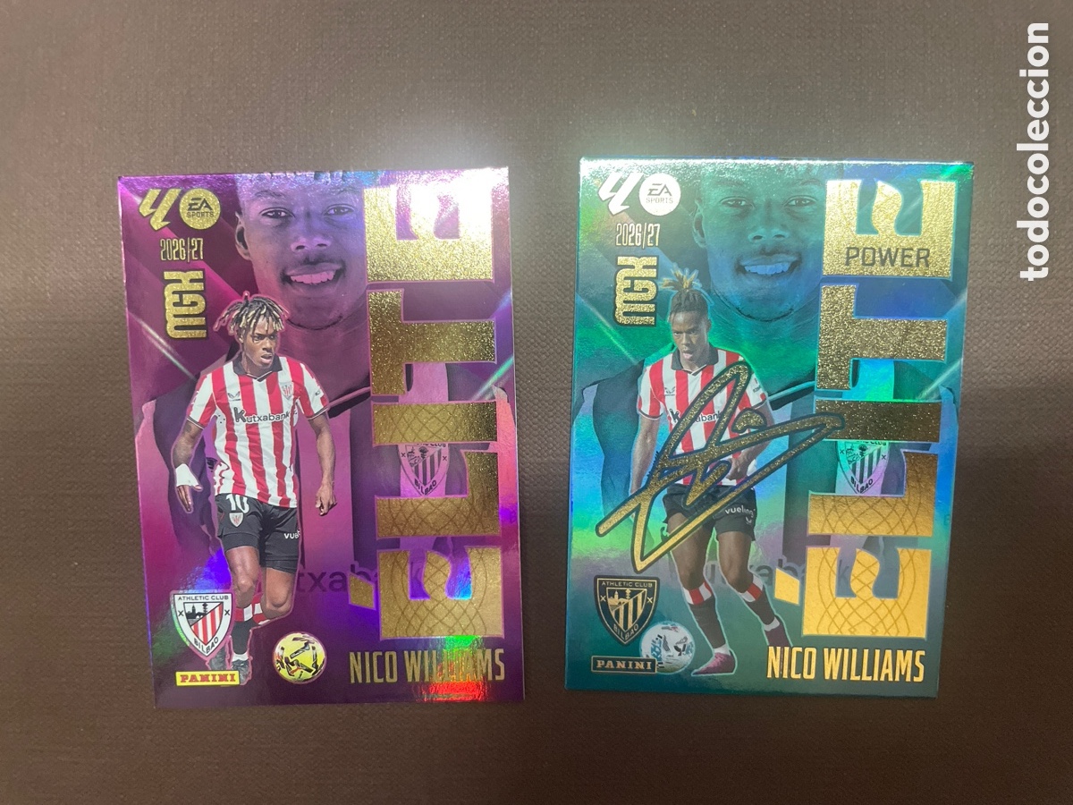 Cromos de f&uacute;tbol: Megacracks 2026/27 Elite -Elite Power Nico Williams