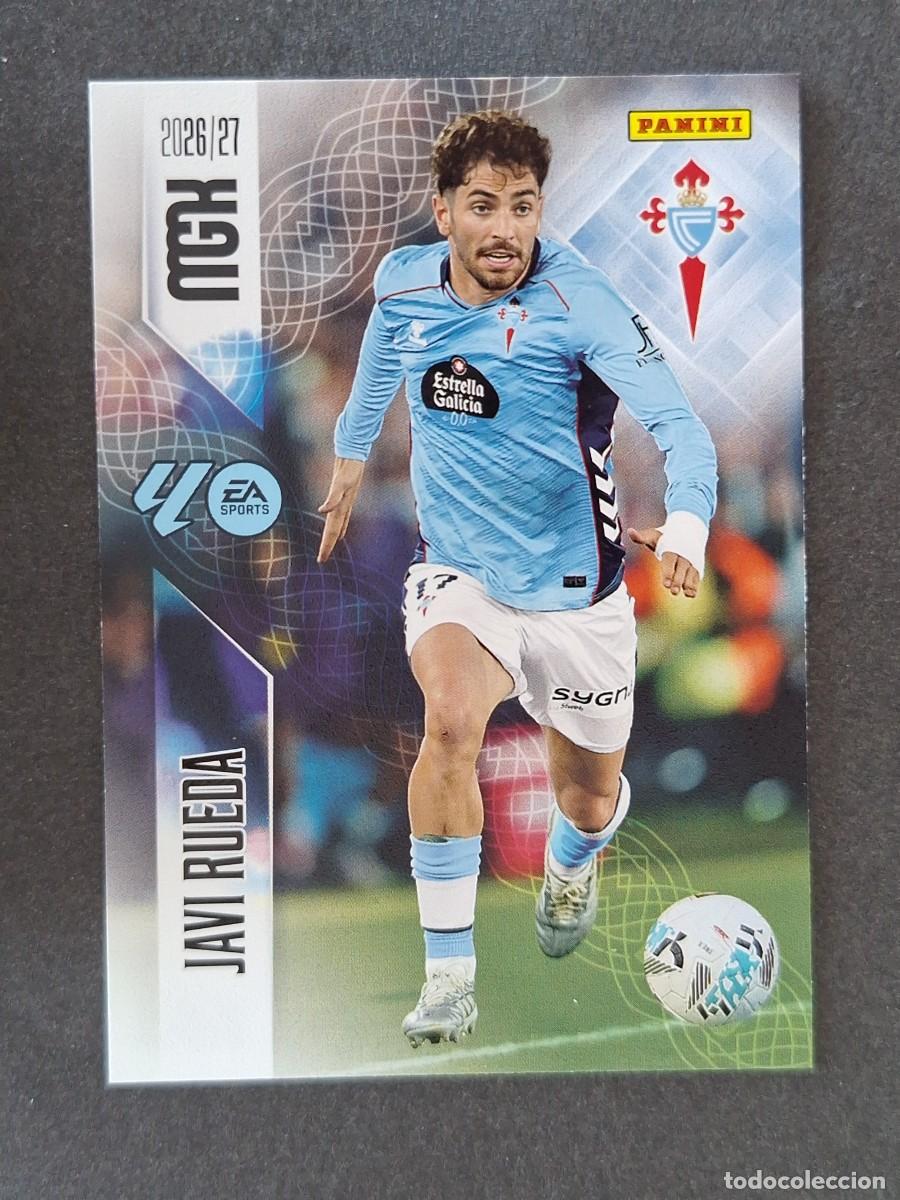 Cromos de f&uacute;tbol: L1 JAVI RUEDA CELTA DE VIGO 112 PANINI MEGACRACKS 2026 2027 26 27