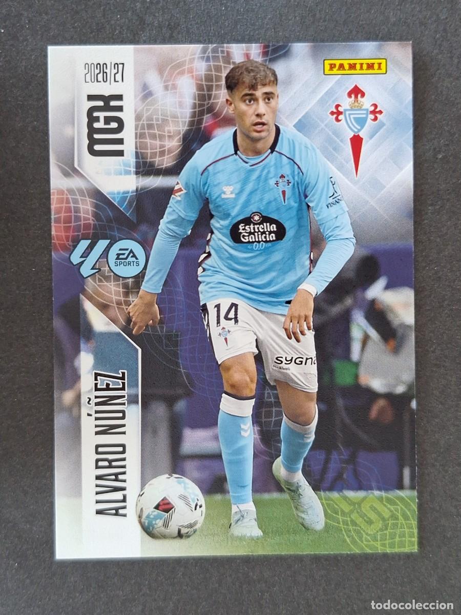 Football Stickers: L1 ALVARO NU&Ntilde;EZ CELTA DE VIGO 113 PANINI MEGACRACKS 2026 2027 26 27