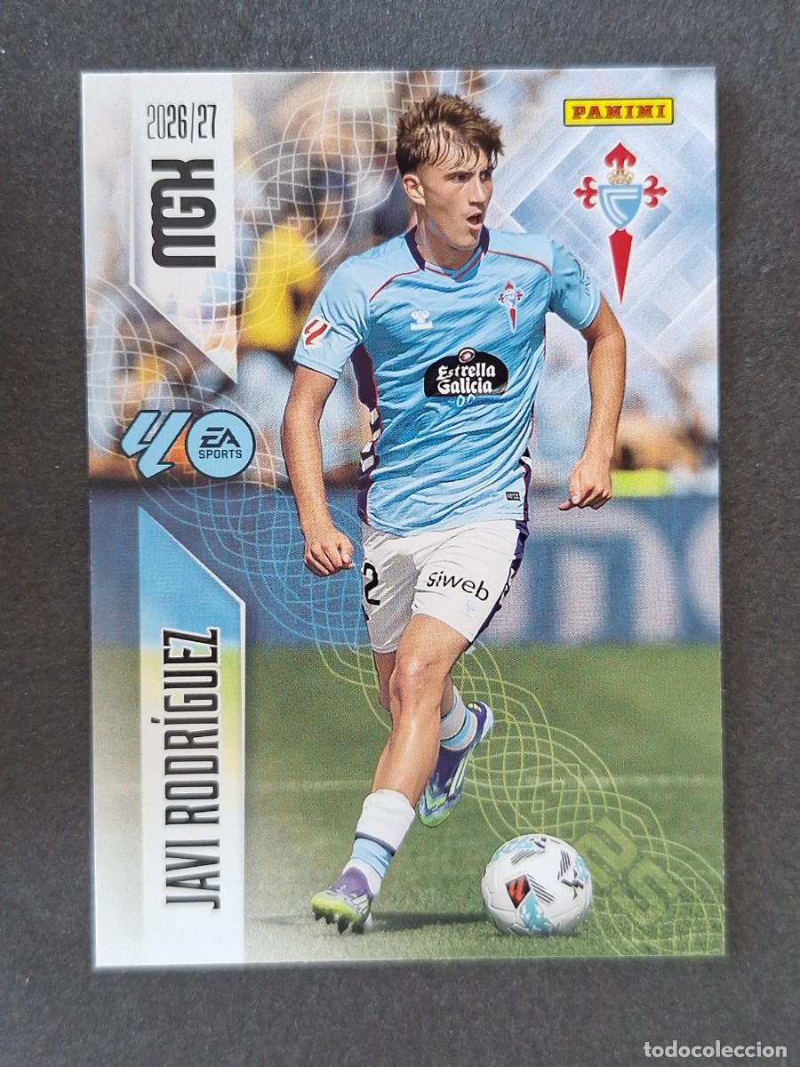 Football Stickers: L1 JAVI RODRIGUEZ CELTA DE VIGO 114 PANINI MEGACRACKS 2026 2027 26 27