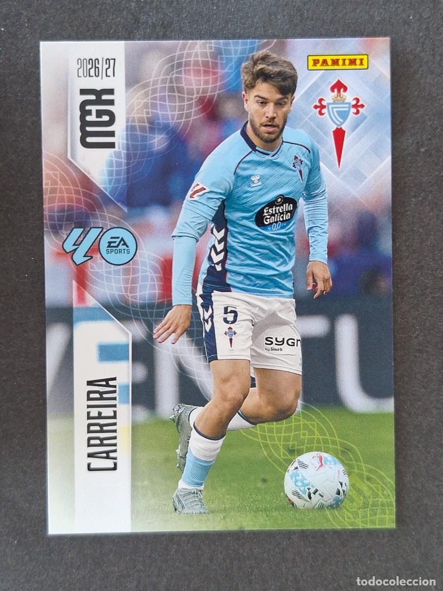 Cromos de f&uacute;tbol: L1 CARREIRA CELTA DE VIGO 117 PANINI MEGACRACKS 2026 2027 26 27