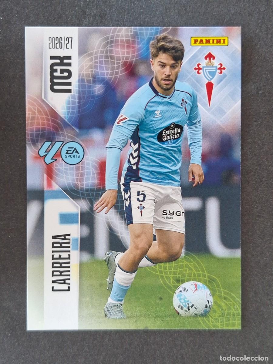 Cromos de f&uacute;tbol: L1 CARREIRA CELTA DE VIGO 117 PANINI MEGACRACKS 2026 2027 26 27