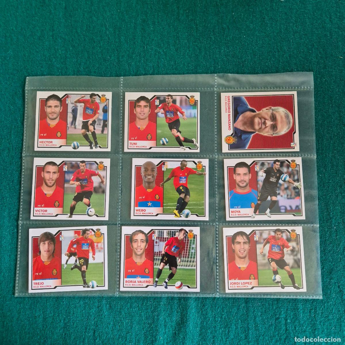 Football Stickers: 9 CROMOS LIGA ESTE 2007 2008 MALLORCA