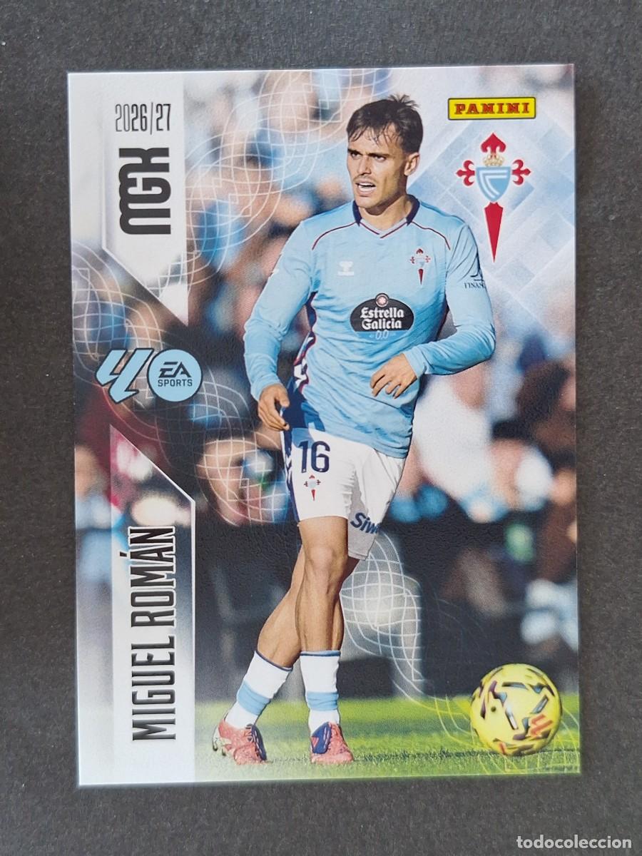 Cromos de f&uacute;tbol: L1 MIGUEL ROMAN CELTA DE VIGO 119 PANINI MEGACRACKS 2026 2027 26 27