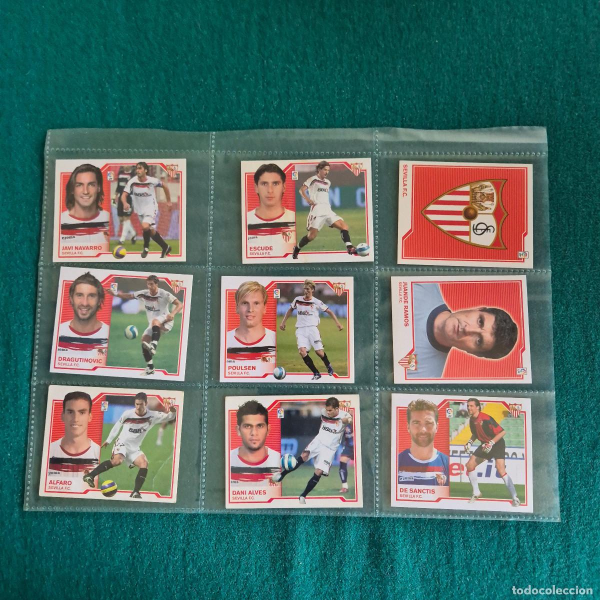 Cromos de Futebol: 9 CROMOS LIGA ESTE 2007 2008 SEVILLA
