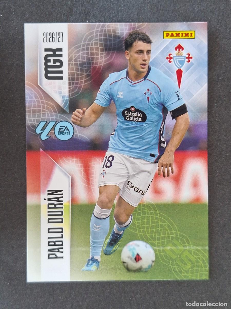 Cromos de Futebol: L1 PABLO DURAN CELTA DE VIGO 123 PANINI MEGACRACKS 2026 2027 26 27