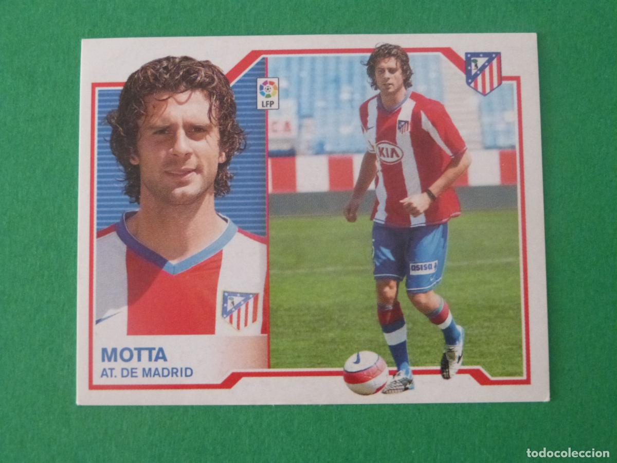 Fu&szlig;ball-Sticker: CROMO FUTBOL MOTTA ATLETICO DE MADRID COLOCA SIN PEGAR LIGA ESTE 2007-2008/07-08