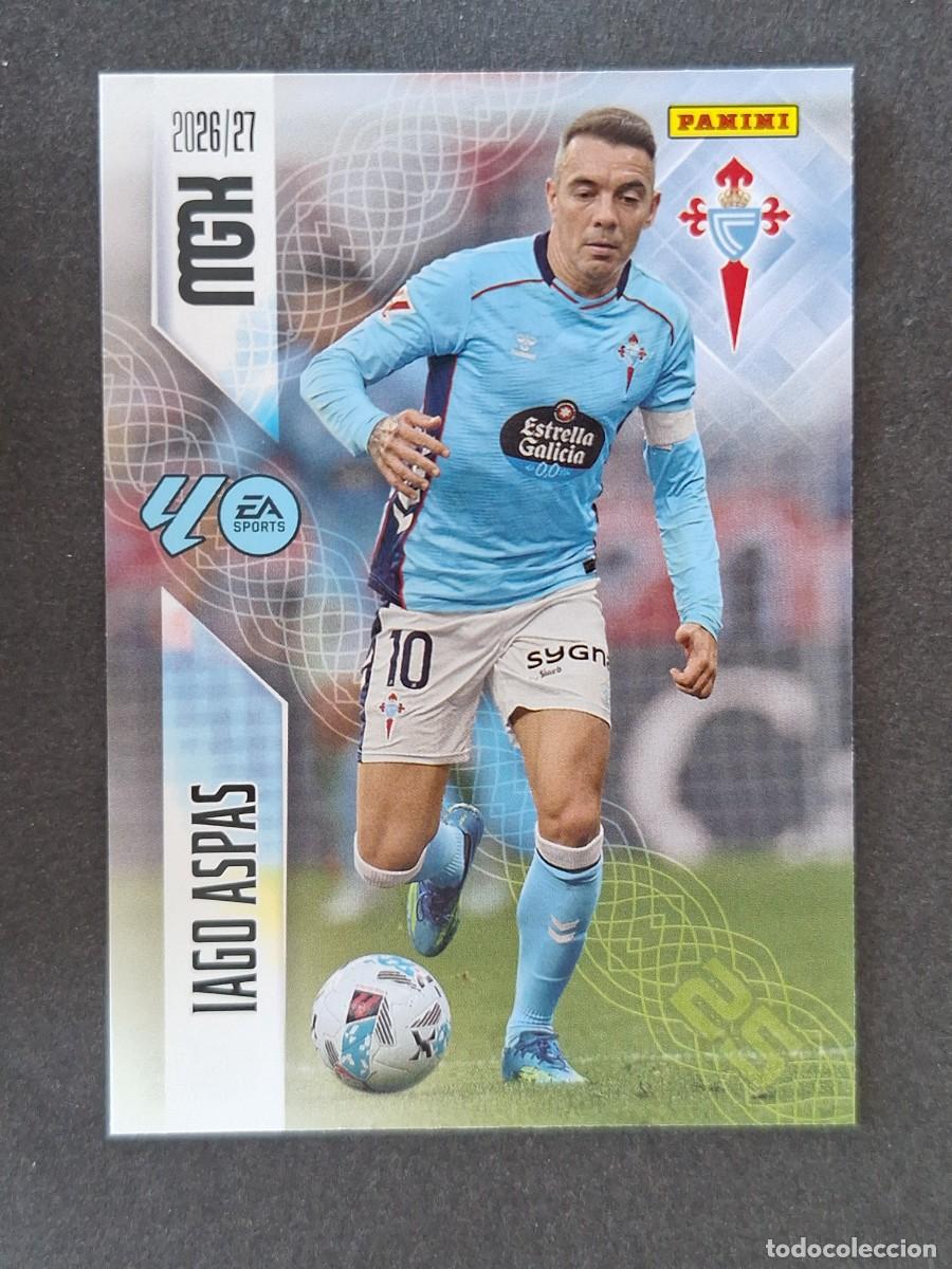 Fu&szlig;ball-Sticker: L1 IAGO ASPAS CELTA DE VIGO 124 PANINI MEGACRACKS 2026 2027 26 27