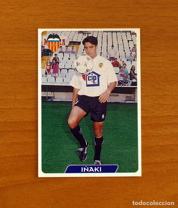 Fu&szlig;ball-Sticker: Valencia -N&ordm; 178 I&ntilde;aki -Las Fichas de la Liga 95-96-1995-1996 -Mundicromo