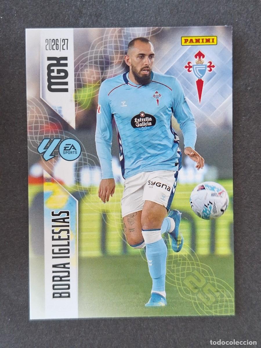 Cromos de f&uacute;tbol: L1 BORJA IGLESIAS CELTA DE VIGO 125 PANINI MEGACRACKS 2026 2027 26 27
