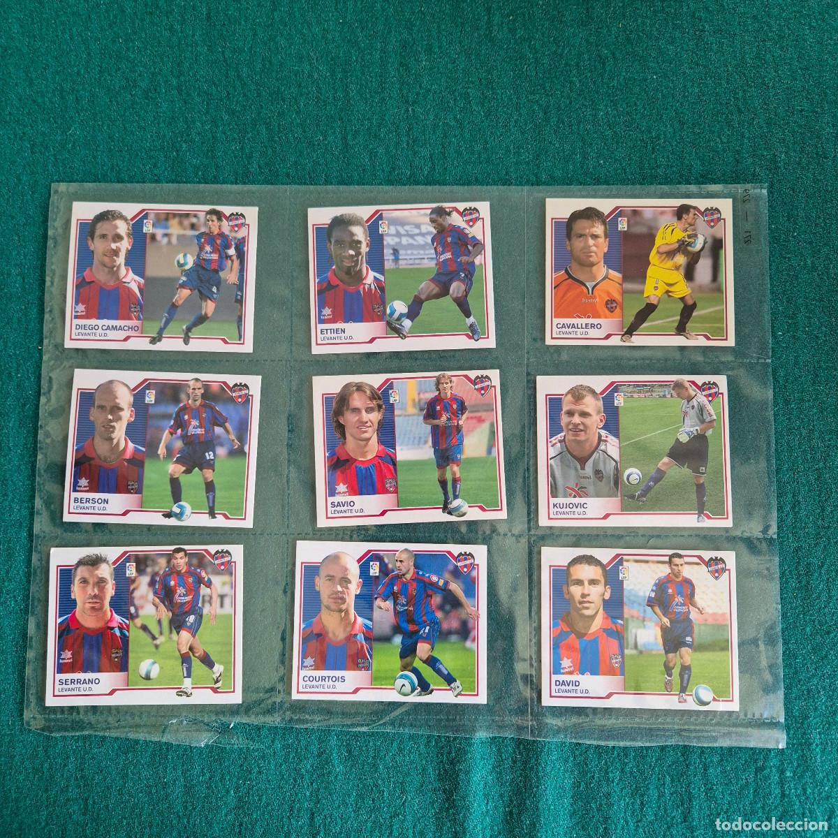Cromos de Futebol: 9 CROMOS LIGA ESTE 2007 2008 LEVANTE