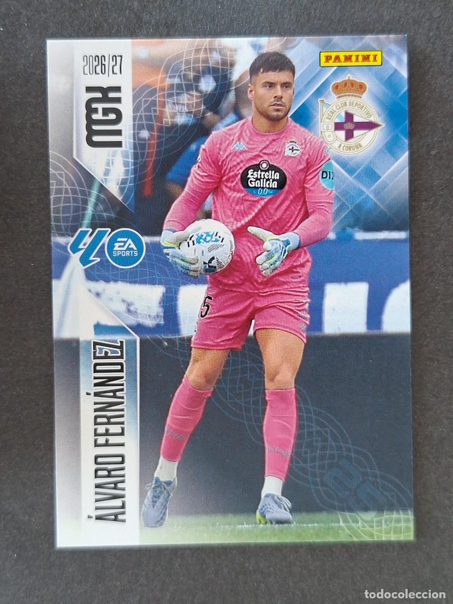 Cromos de Futebol: L1 ALVARO FERNANDEZ DEPORTIVO DE LA CORU&Ntilde;A 128 PANINI MEGACRACKS 2026 2027 26 27
