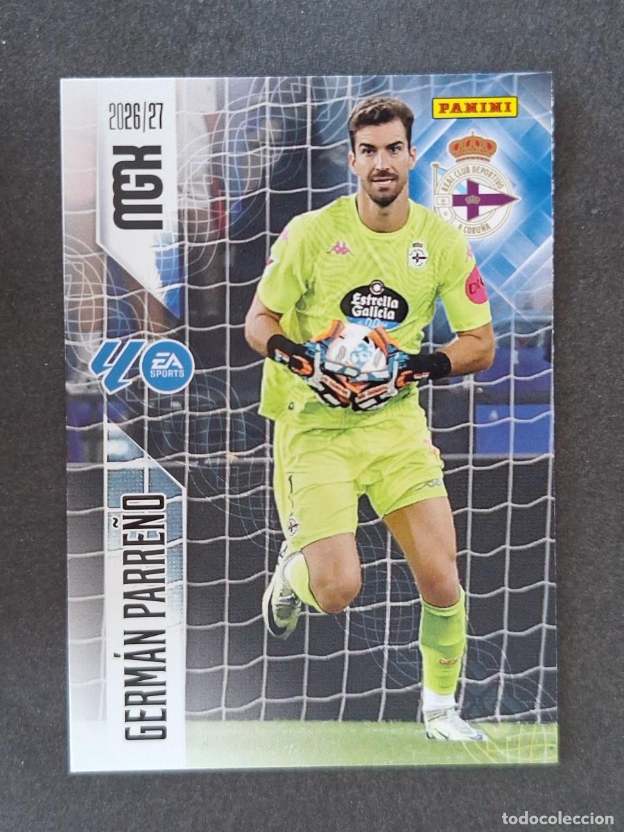 Cromos de Futebol: L1 GERMAN PARRE&Ntilde;O DEPORTIVO DE LA CORU&Ntilde;A 129 PANINI MEGACRACKS 2026 2027 26 27