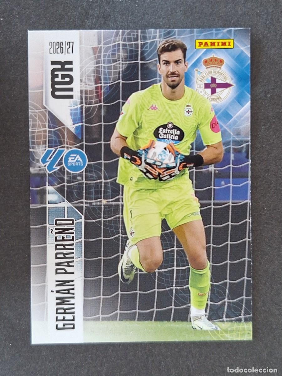 Cromos de Futebol: L1 GERMAN PARRE&Ntilde;O DEPORTIVO DE LA CORU&Ntilde;A 129 PANINI MEGACRACKS 2026 2027 26 27