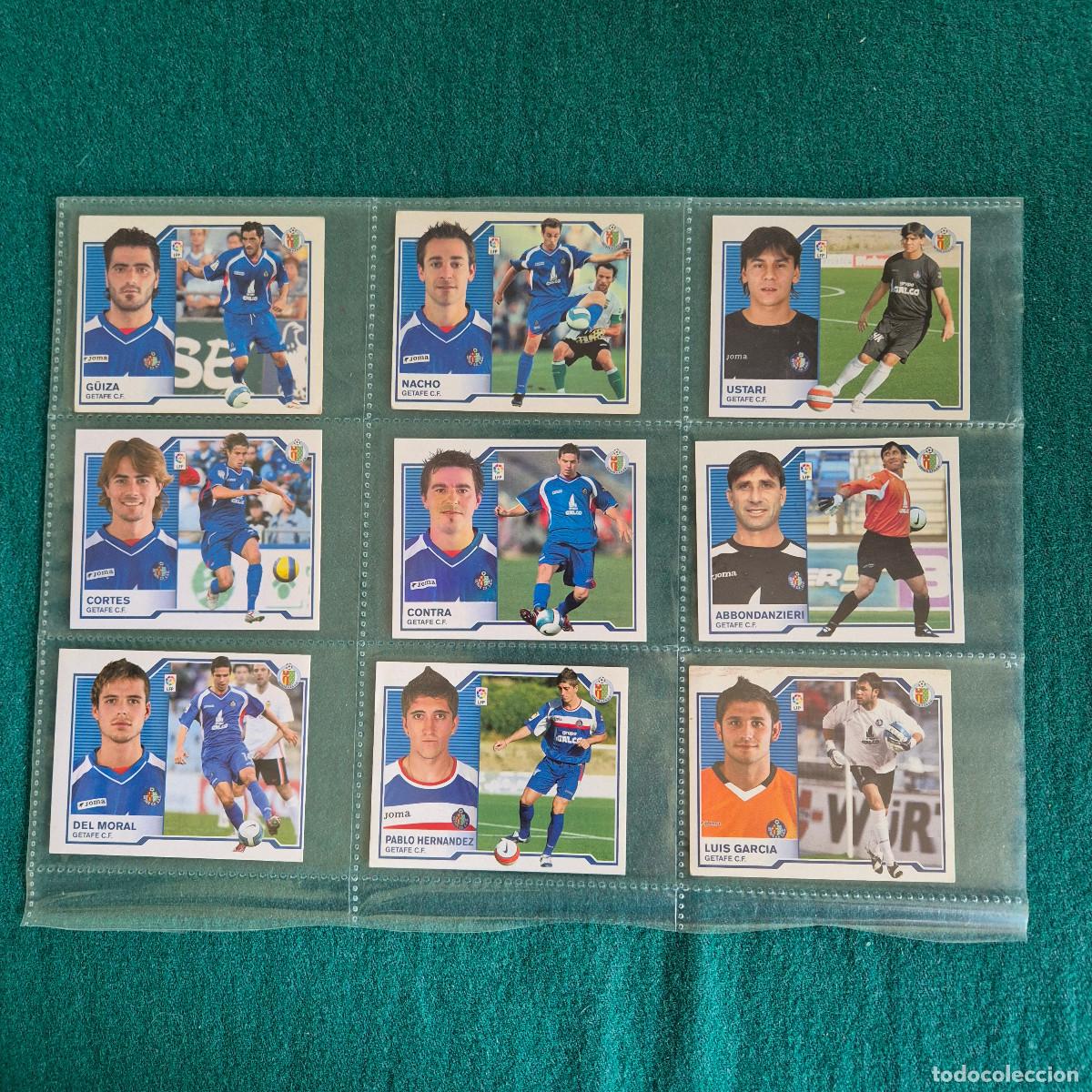 Cromos de Futebol: 9 CROMOS LIGA ESTE 2007 2008 GETAFE
