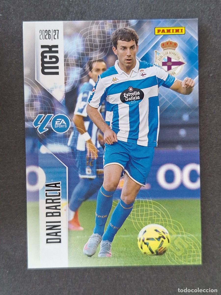 Cromos de f&uacute;tbol: L1 DANI BARCIA DEPORTIVO DE LA CORU&Ntilde;A 133 PANINI MEGACRACKS 2026 2027 26 27
