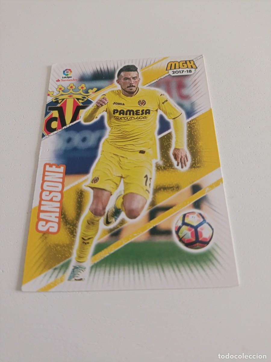 Cromos de f&uacute;tbol: Megacracks 17/18 Sansone Villarreal