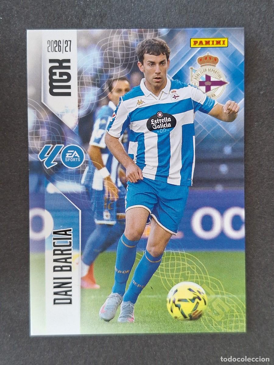 Cromos de f&uacute;tbol: L1 DANI BARCIA DEPORTIVO DE LA CORU&Ntilde;A 133 PANINI MEGACRACKS 2026 2027 26 27