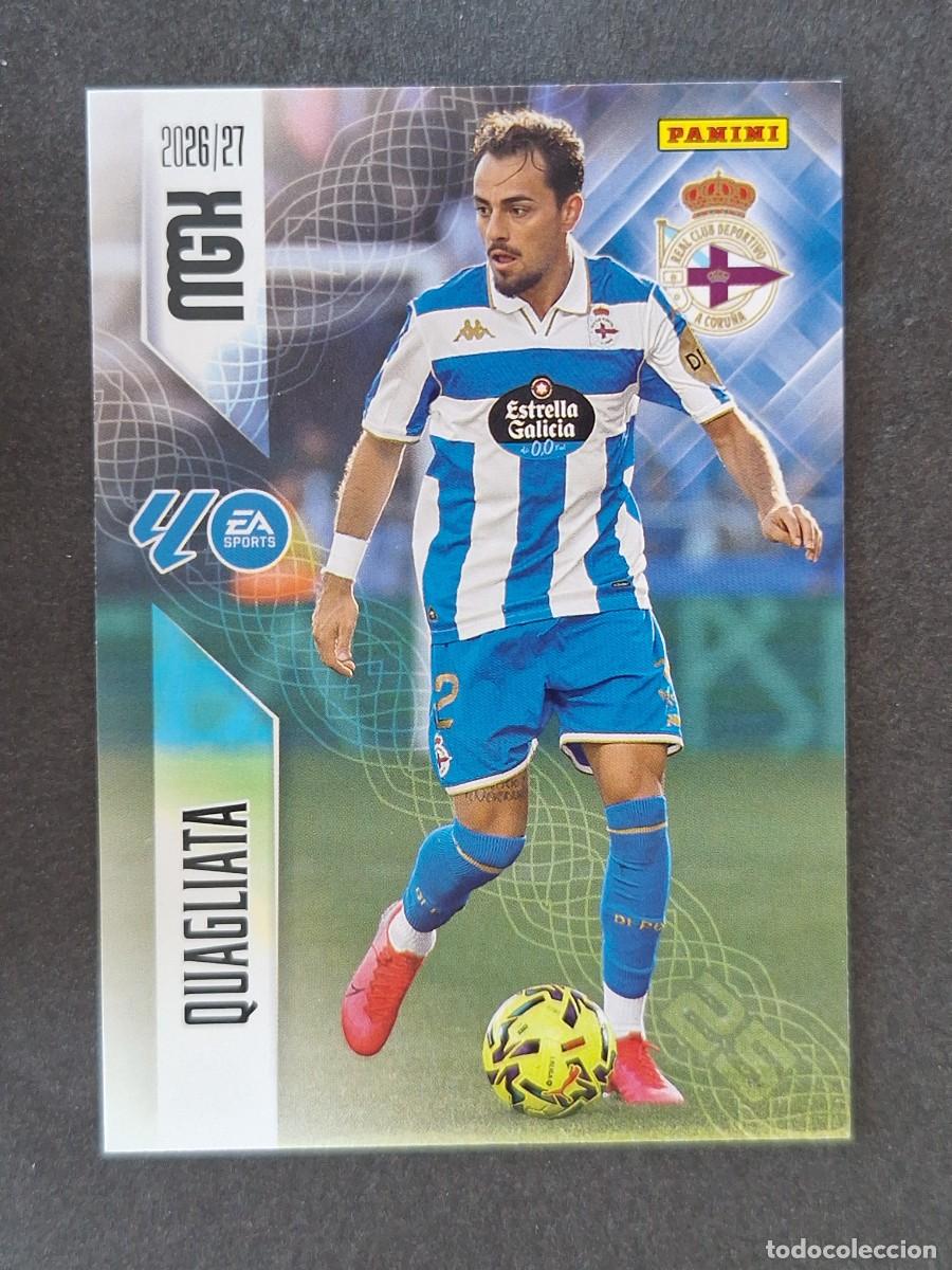 Figurine di Calcio: L1 QUAGLIATA DEPORTIVO DE LA CORU&Ntilde;A 135 PANINI MEGACRACKS 2026 2027 26 27