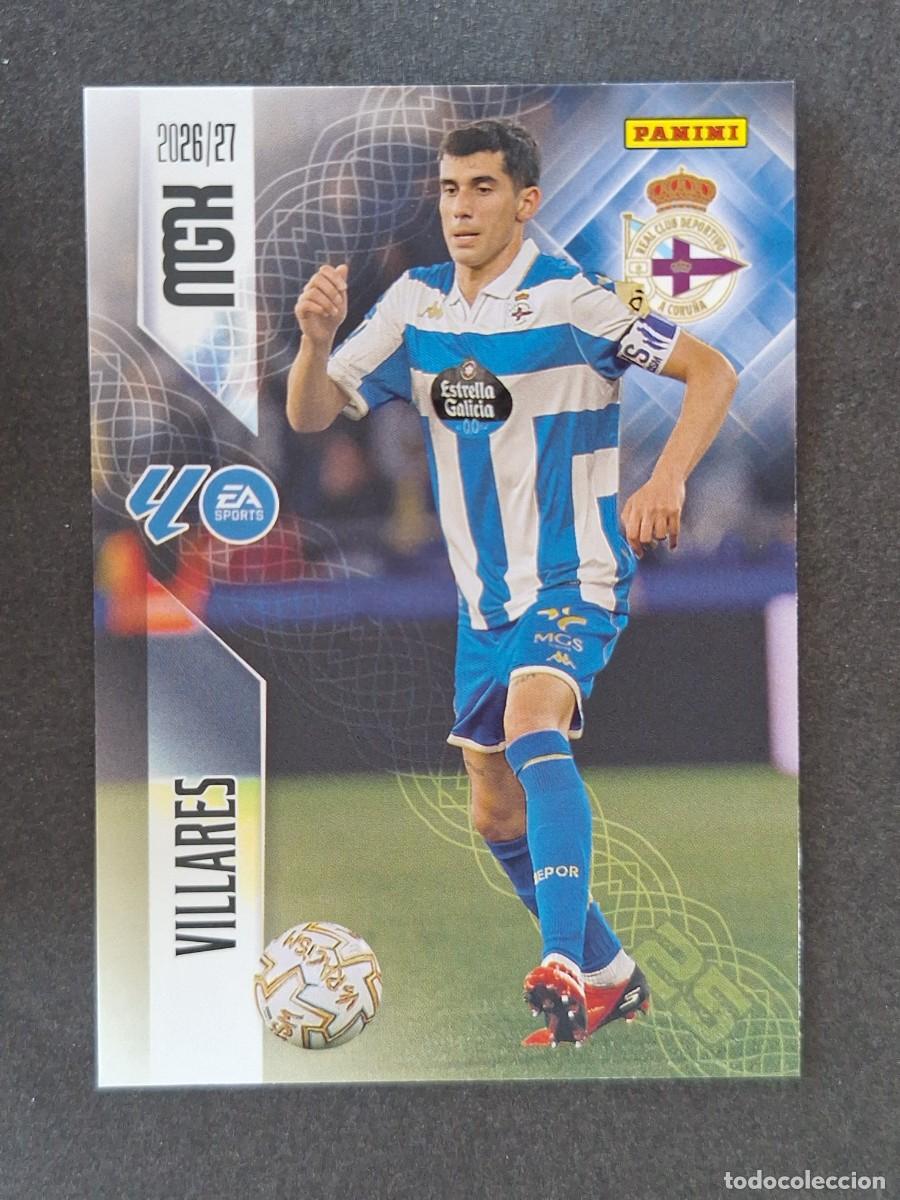 Figurine di Calcio: L1 VILLARES DEPORTIVO DE LA CORU&Ntilde;A 136 PANINI MEGACRACKS 2026 2027 26 27