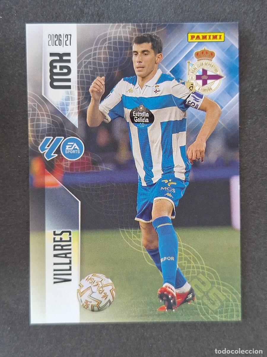 Figurine di Calcio: L1 VILLARES DEPORTIVO DE LA CORU&Ntilde;A 136 PANINI MEGACRACKS 2026 2027 26 27