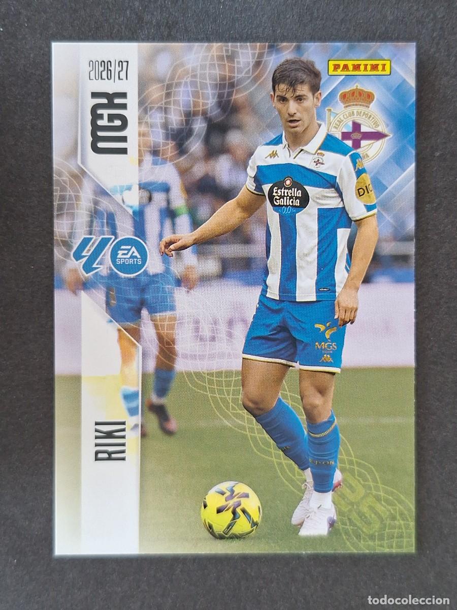 Figurine di Calcio: L1 RIKI DEPORTIVO DE LA CORU&Ntilde;A 137 PANINI MEGACRACKS 2026 2027 26 27