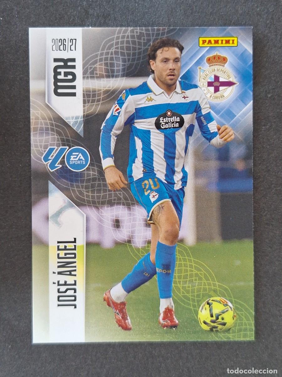 Cromos de f&uacute;tbol: L1 JOSE ANGEL DEPORTIVO DE LA CORU&Ntilde;A 139 PANINI MEGACRACKS 2026 2027 26 27