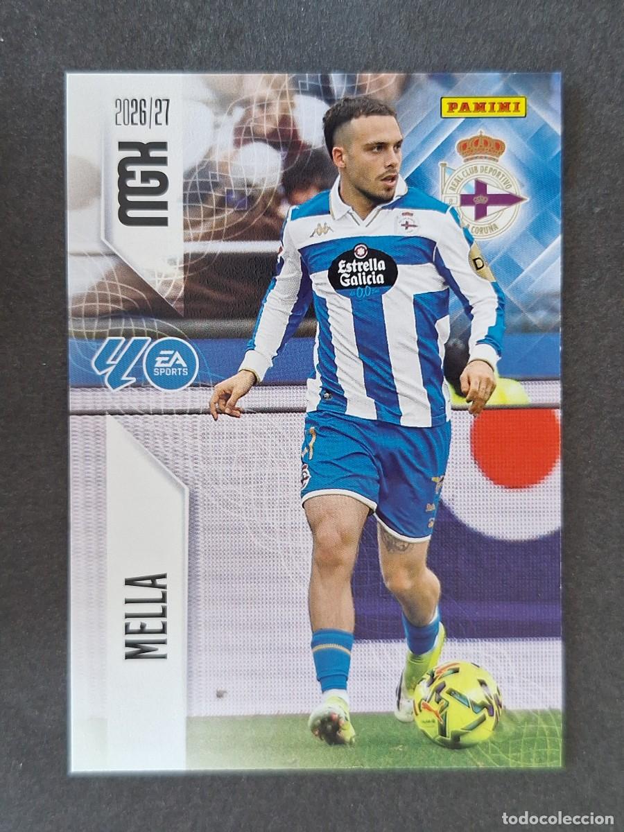 Cromos de f&uacute;tbol: L1 MELLA DEPORTIVO DE LA CORU&Ntilde;A 141 PANINI MEGACRACKS 2026 2027 26 27