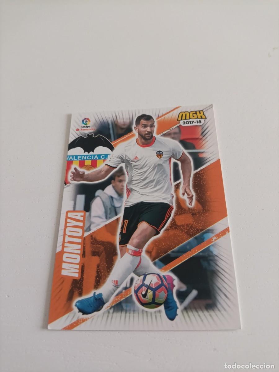 Cromos de f&uacute;tbol: Megacracks 17/18 Montoya Valencia