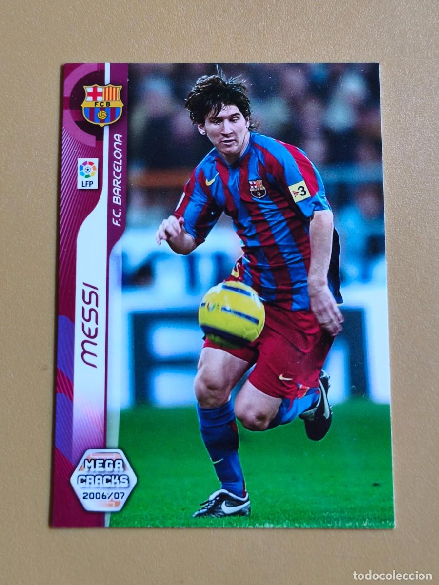 Cromos de f&uacute;tbol: messi megacracks 06 07 - Foto 1