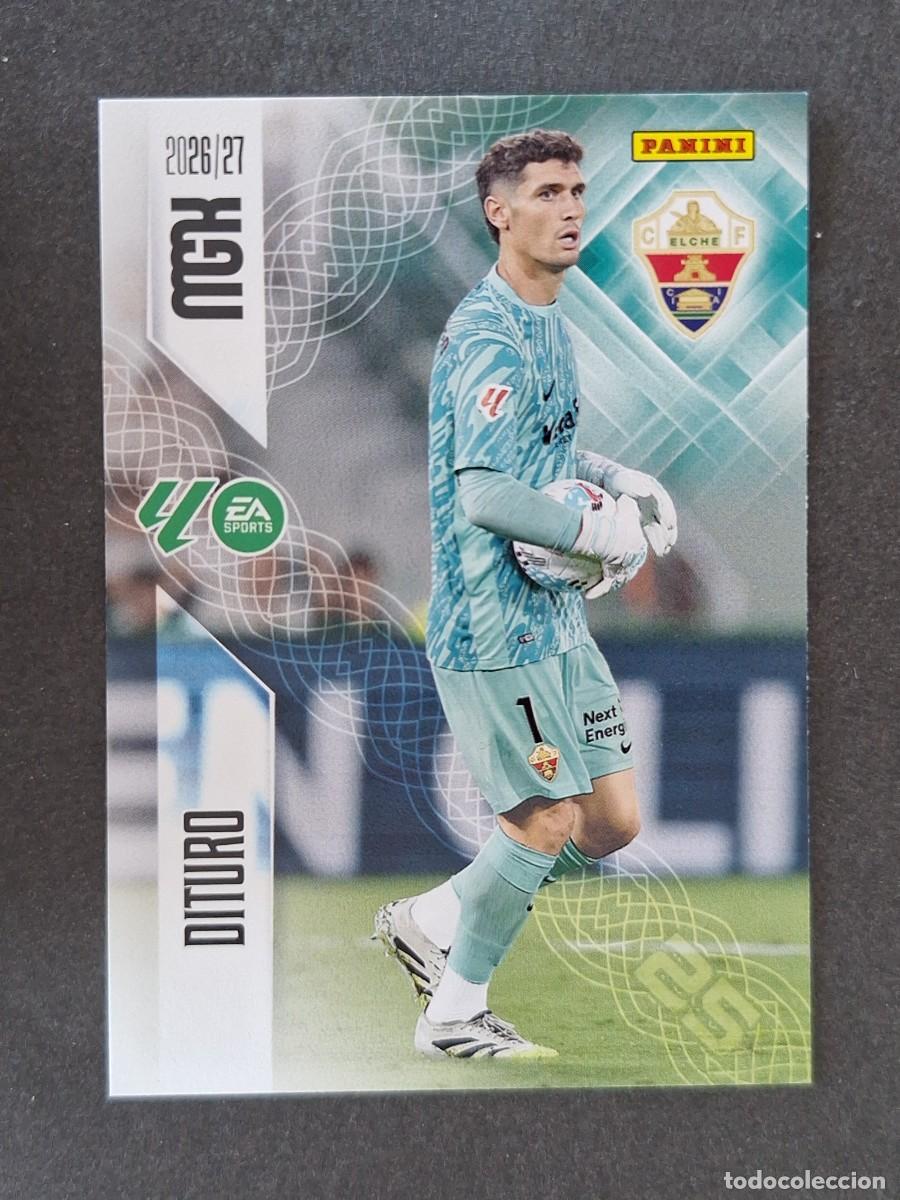 Cromos de f&uacute;tbol: L1 DITURO ELCHE C. F. 146 PANINI MEGACRACKS 2026 2027 26 27