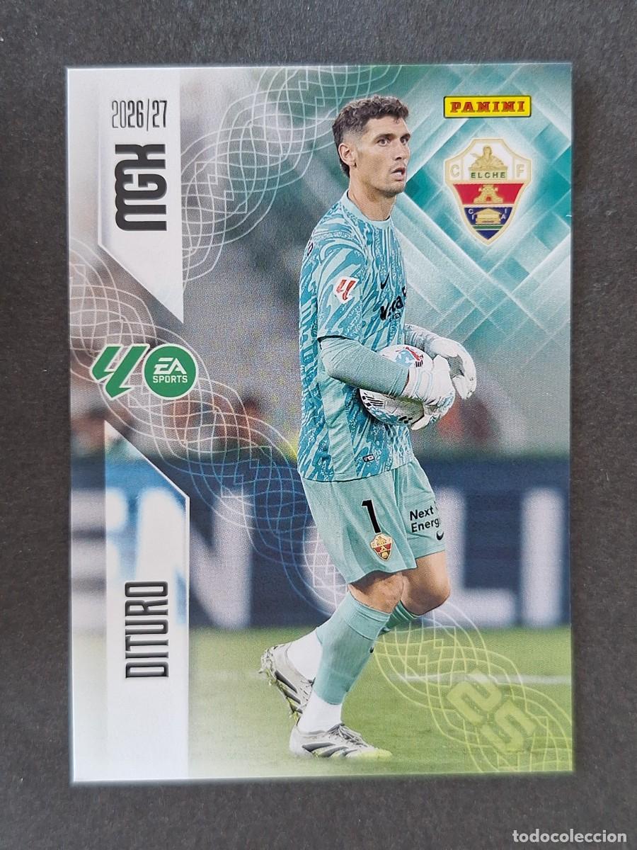 Cromos de f&uacute;tbol: L1 DITURO ELCHE C. F. 146 PANINI MEGACRACKS 2026 2027 26 27