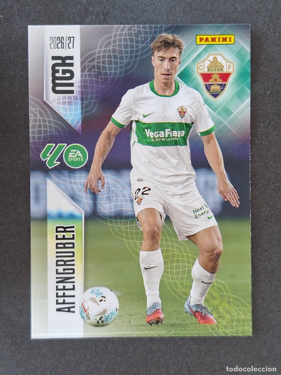 Cromos de f&uacute;tbol: L1 AFFENGRUBER ELCHE C. F. 151 PANINI MEGACRACKS 2026 2027 26 27