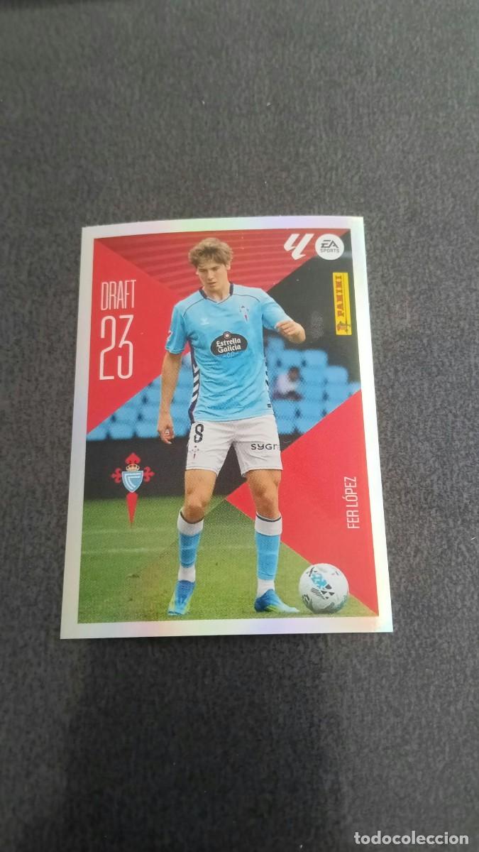 Cromos de f&uacute;tbol: Fer Lopez Draft 23 N&ordm; 7 Celta Ediciones Liga este 26 27 2026/2027