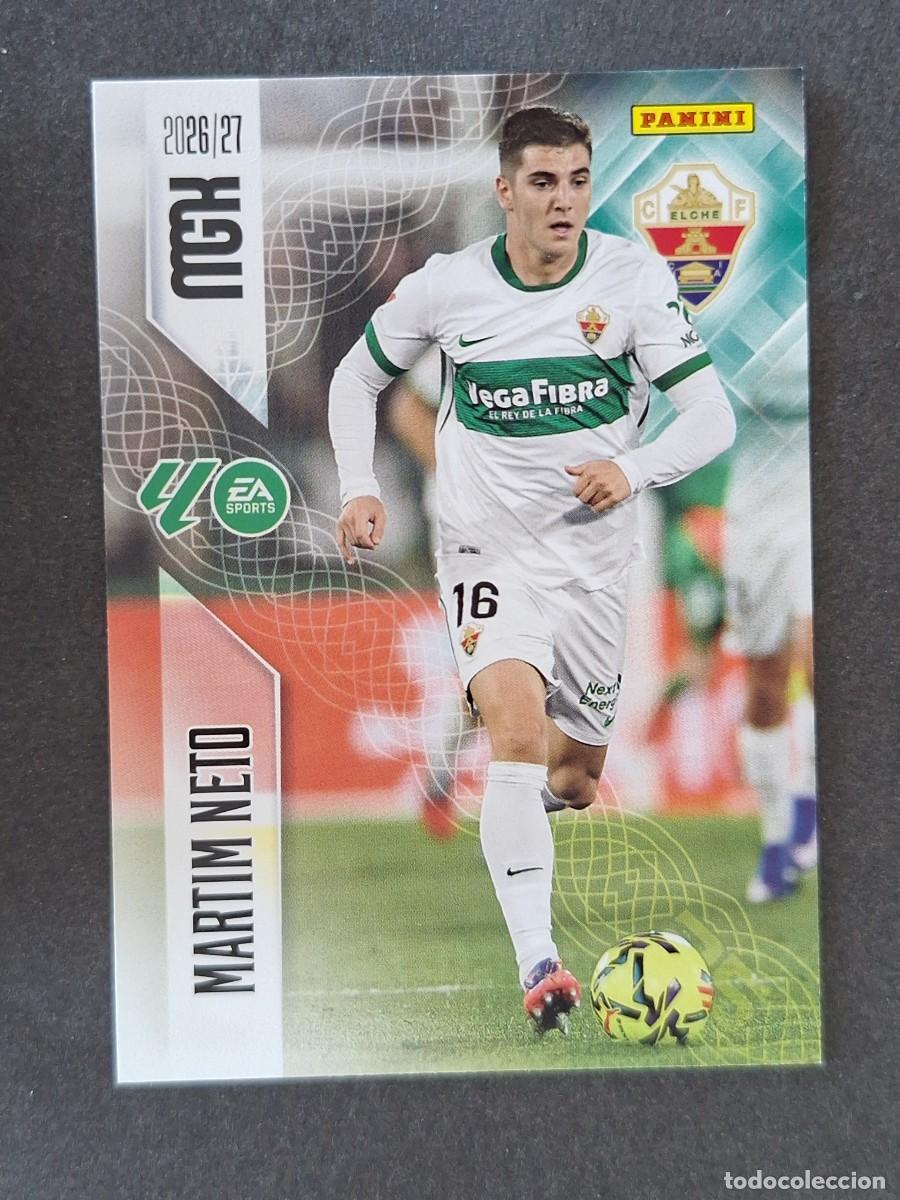 Cromos de f&uacute;tbol: L1 MARTIM NETO ELCHE C. F. 155 PANINI MEGACRACKS 2026 2027 26 27