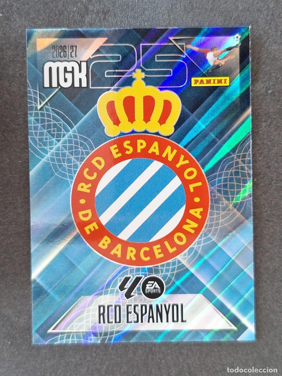 Cartes &agrave; collectionner de Football: L1 ESCUDO R. C. D. ESPA&Ntilde;OL 163 PANINI MEGACRACKS 2026 2027 26 27