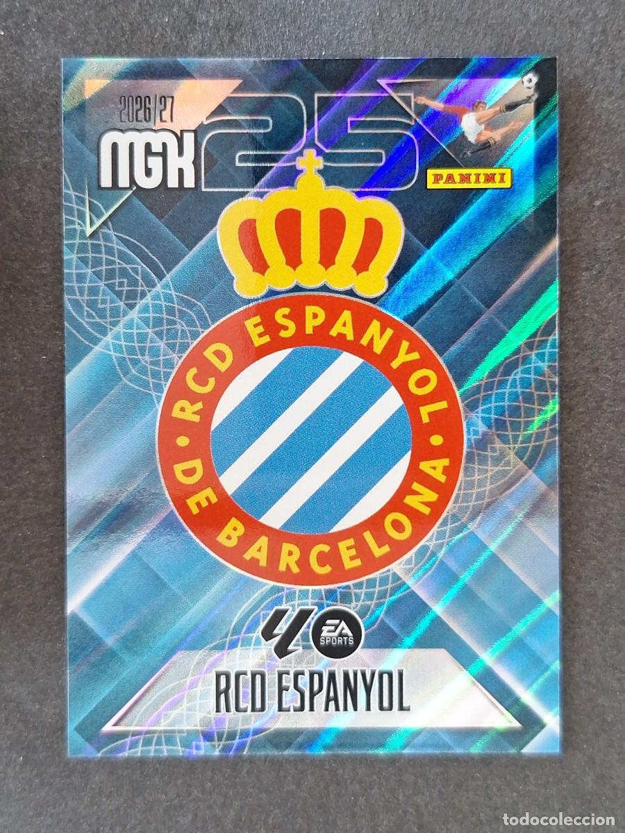 Cartes &agrave; collectionner de Football: L1 ESCUDO R. C. D. ESPA&Ntilde;OL 163 PANINI MEGACRACKS 2026 2027 26 27