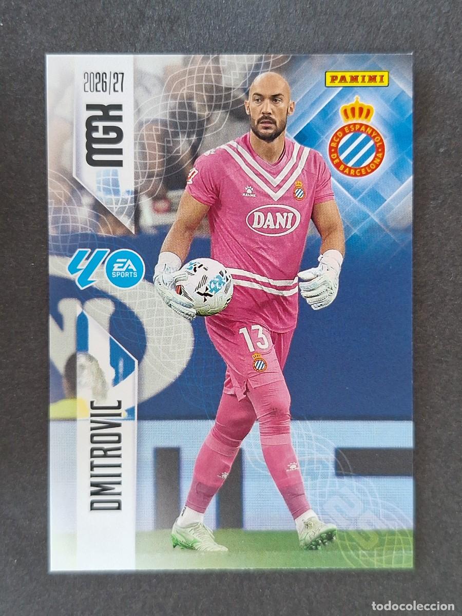 Cartes &agrave; collectionner de Football: L1 DMITROVIC R. C. D. ESPA&Ntilde;OL 164 PANINI MEGACRACKS 2026 2027 26 27