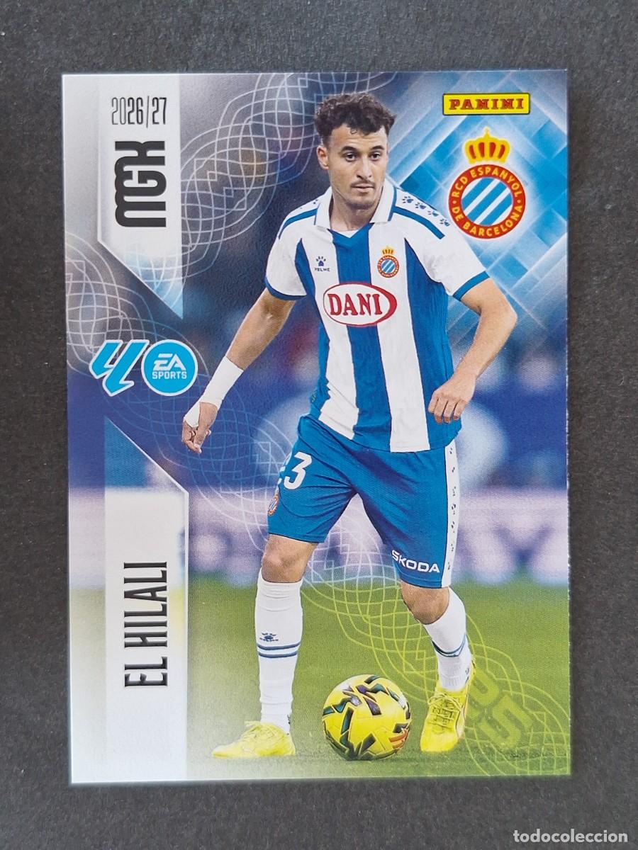 Cromos de f&uacute;tbol: L1 EL HILALI R. C. D. ESPA&Ntilde;OL 166 PANINI MEGACRACKS 2026 2027 26 27