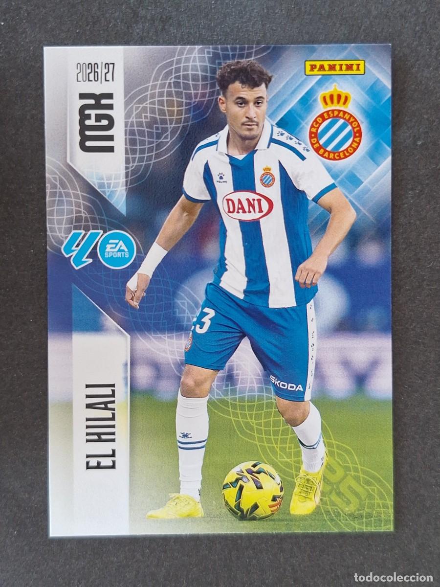 Cromos de f&uacute;tbol: L1 EL HILALI R. C. D. ESPA&Ntilde;OL 166 PANINI MEGACRACKS 2026 2027 26 27