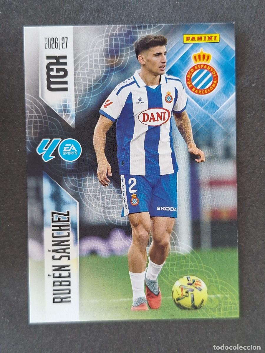 Cromos de f&uacute;tbol: L1 RUBEN SANCHEZ R. C. D. ESPA&Ntilde;OL 167 PANINI MEGACRACKS 2026 2027 26 27
